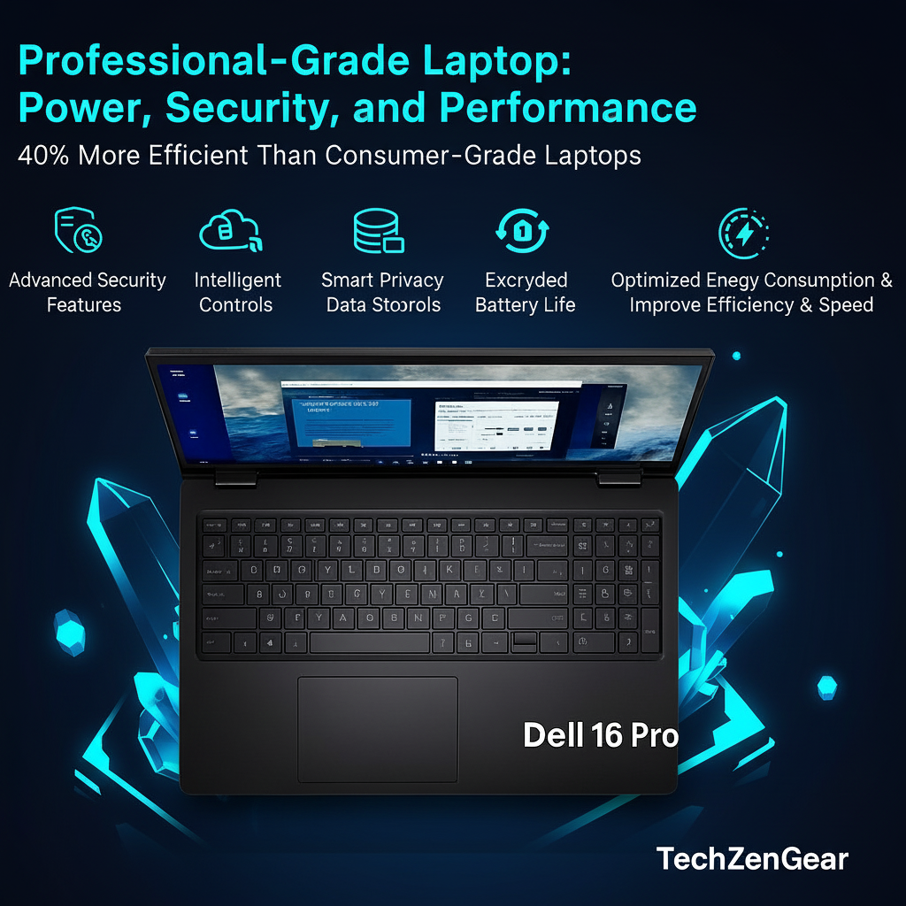 Dell Pro 16 Premium Business Laptop – 16GB RAM | 1TB SSD | Intel Core 5